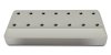 14-Hole Rectangular Bur Block - Gray