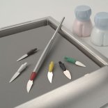 Instrumentos para esculpir porcelana