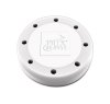 8-Hole Round Bur Block - White