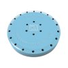 24-Hole Round Bur Block - Sky Blue