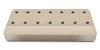 14-Hole Rectangular Bur Block - Beige