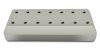 14-Hole Rectangular Bur Block - Gray