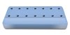 14-Hole Rectangular Bur Block - Baby Blue