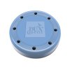 8-Hole Round Bur Block - Baby Blue