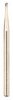 LA Axxess No.2 Round Carbide Bur 5-pack