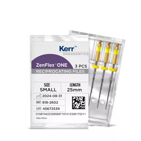  ZenFlex™ ONE NS Reciprocating NiTi Refill Pack, .20/.06/25mm